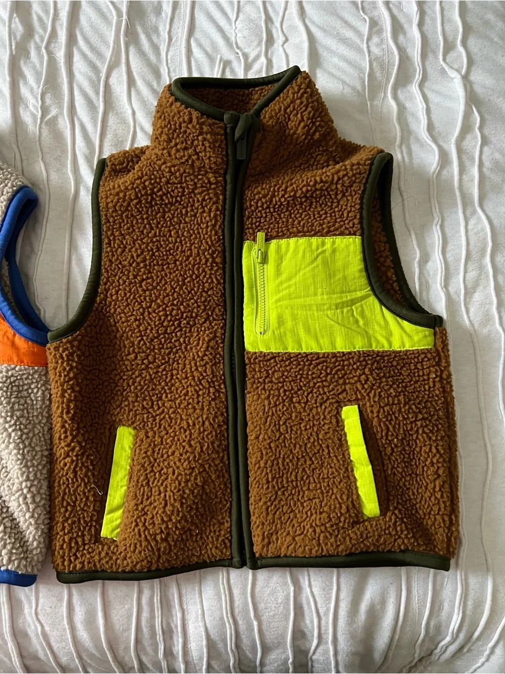 Bundle of Old Navy Fleece Vests 3T